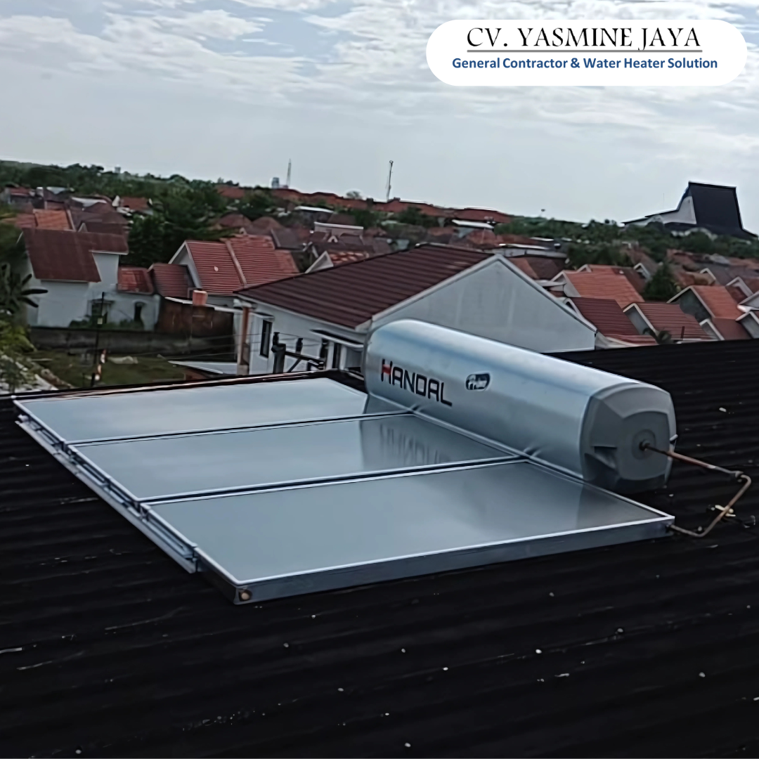 Pemasangan Handal Solar Water Heater