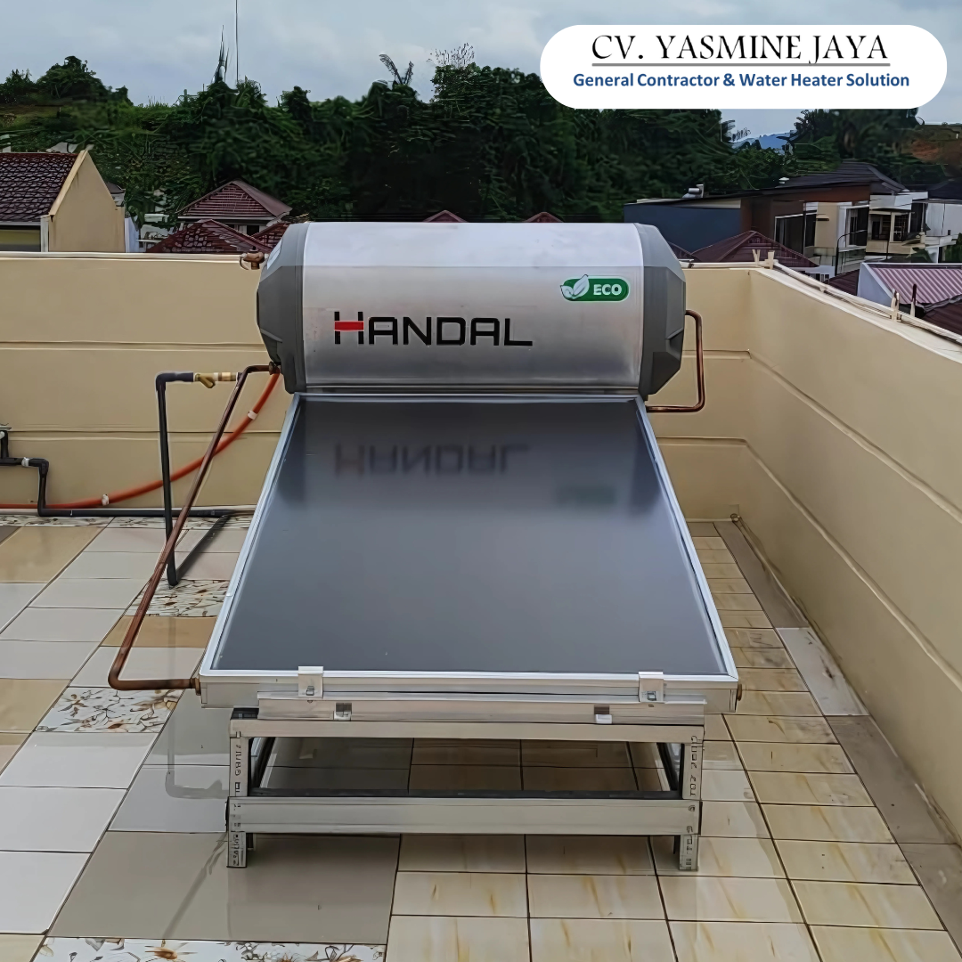 Pemasangan Handal Solar Water Heater